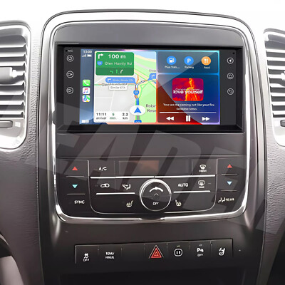 FOR DODGE DURANGO 2011-2013 CAR STEREO RADIO ANDROID 13 APPLE CARPLAY GPS NAVI