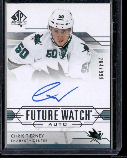 2014-15 SP Authentic #279 Chris Tierney Future Watch AUTO #/999