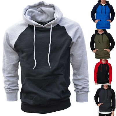 Sport Kapuzenpullover Sweatjacke Hoodie Sweatshirt Pullover Pulli Herren 902