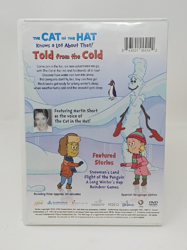 Cat In The Hat: Told From The Cold DVD (Martin Short, PBS) 2010 - Animation - Picture 2 of 3
