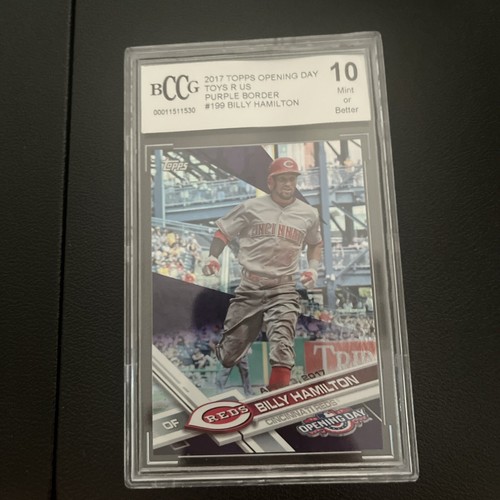 2017 topps opening day Billy Hamilton Toys R Us Purple Border Reds eBay