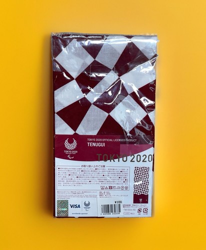 Tenugui, Tokyo 2020 Paralympic Games, JAPAN, Limited Official Licensed Product - Picture 2 of 6