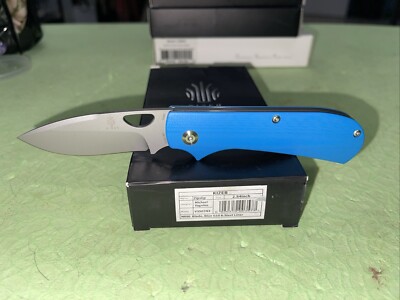 Kizer Zipslip Slipjoint Blue G-10 Handle N690 Blade V3507N3