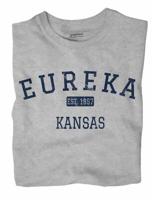 Eureka Kansas KS T-Shirt Greenwood County EST