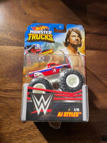 Hot Wheels Monster Trucks WWE AJ Styles - Picture 1 of 2