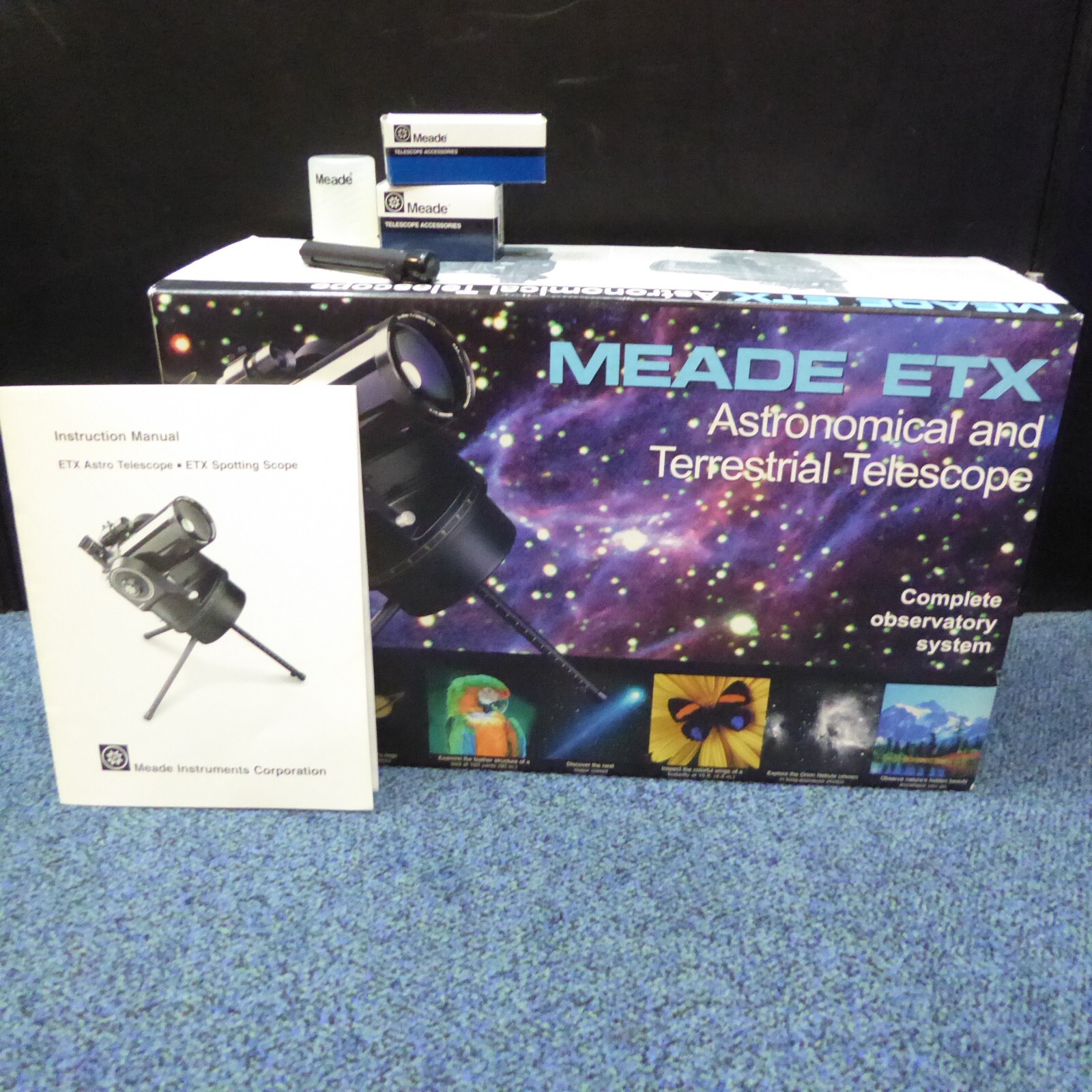 Meade ETX Astro Telescope w/ETX Spotting Scope eBay