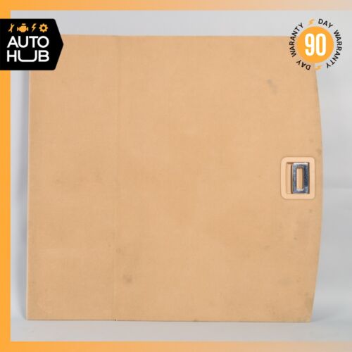 11-14 Porsche Cayenne 958 Hybrid S Rear Trunk Floor Carpet Cover Panel Beige OEM