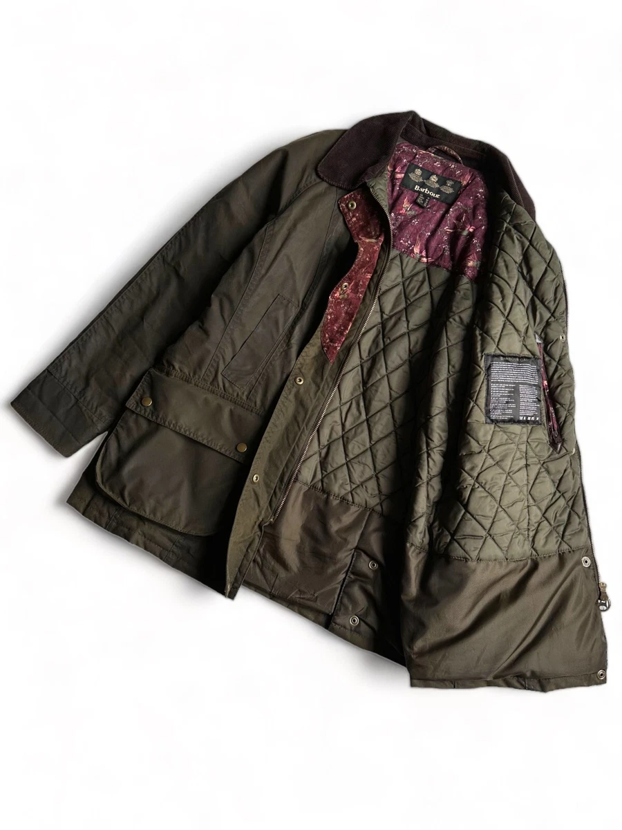 Barbour Tors Wax Jacket UK14 US10 XL eBay