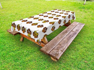 Kids Nursery Outdoor Picnic Tablecloth in 3 Sizes Washable Waterproof