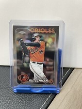 Adley Rutschman Orioles 2024 Topps Chrome Refractor  Pack Fresh  RC#80