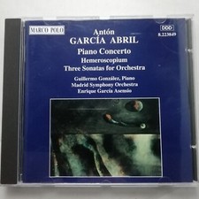 Abril: Piano Concerto etc. / Gonzalez / Asensio / Marco Polo CD 8.223849