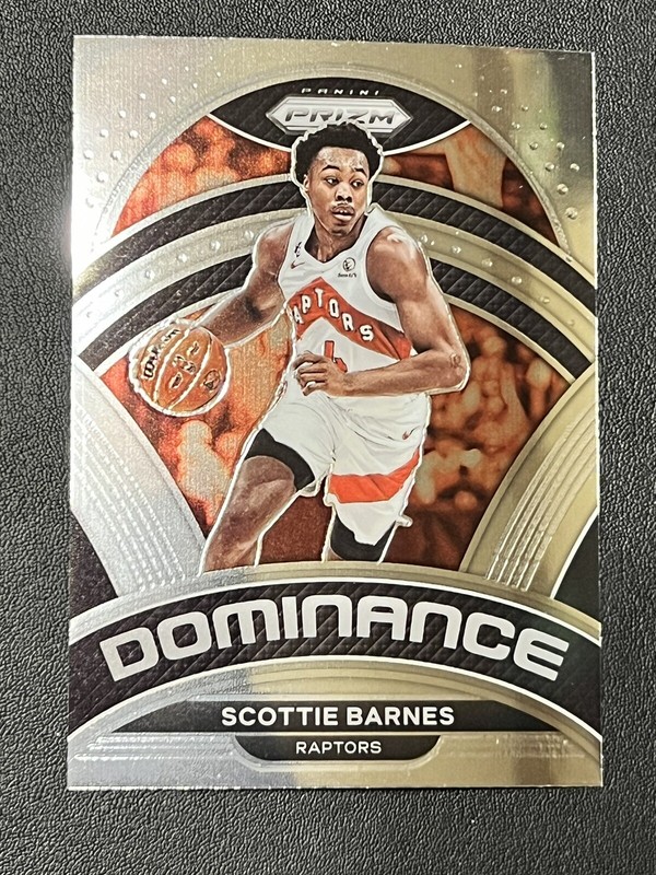 2022-23 PANINI PRIZM Basketball NBA SCOTTIE BARNES Dominance Raptors #9