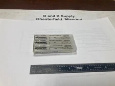 Lot of 3, Accupro 56513955, #34 0.111", Cobalt Screw Machine Drills, TiN, 130°Pt