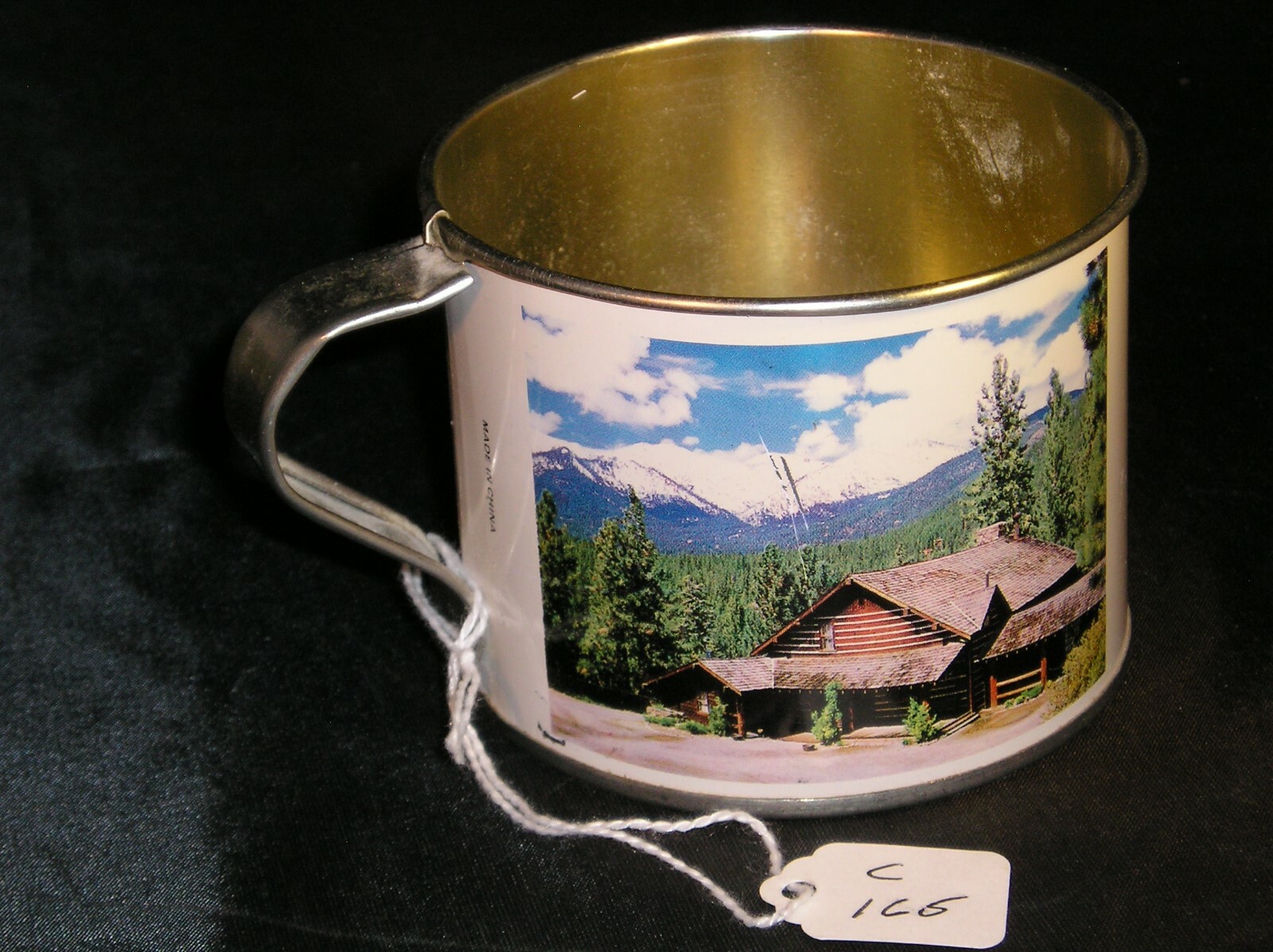 C165 Vintage Ponderosa Ranch Tin Cup eBay