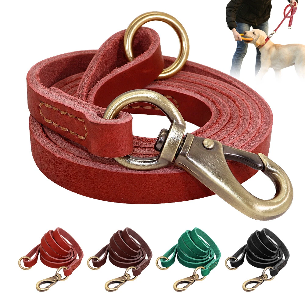 Brass dog on sale lead