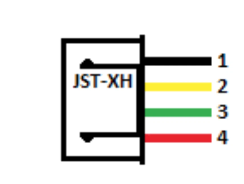 5 Stück 3S 4Pin JST-XH 2.5mm Balancer Mini Female Stecker Crimp XH Lipo Akku RC - Bild 3 von 4
