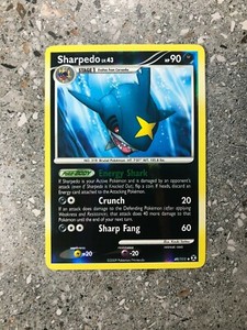 Pokemon TCG Cards Sharpedo 49/111 Rising Rivals Reverse Holo NM