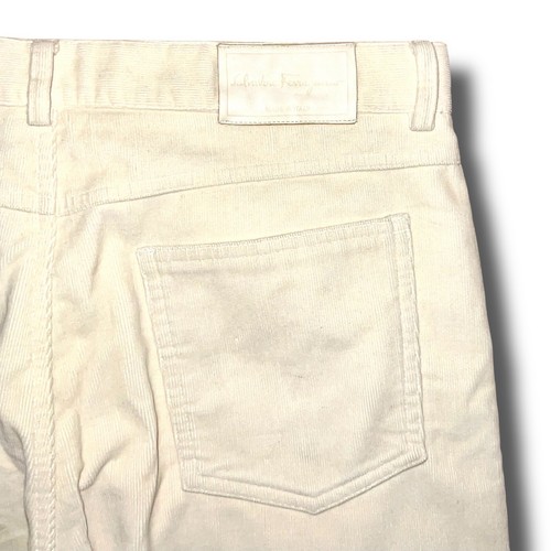 SALVATORE FERRAGAMO Cordhose Herren 50 (passt 34x29) weiche Hose Italy Made - Bild 6 von 7
