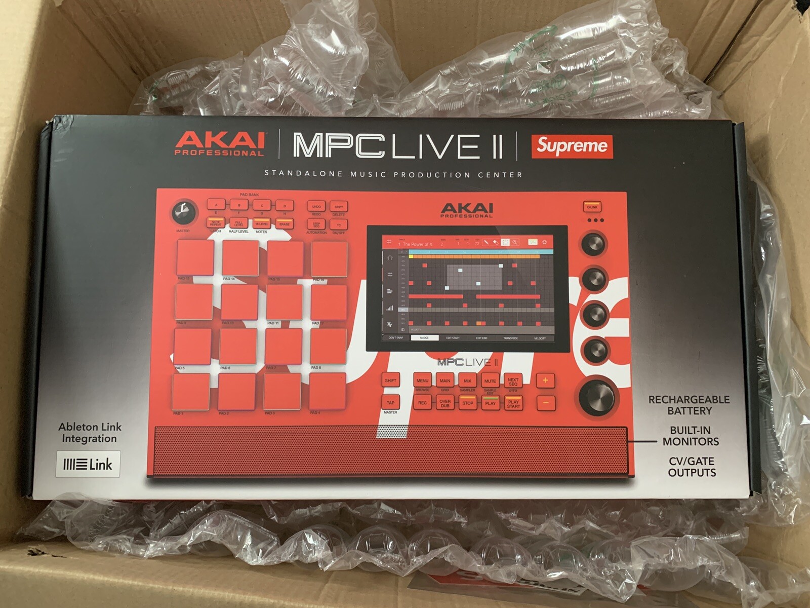 SUPREME AKAI MPC LIVE II (RED) SS21 | eBay
