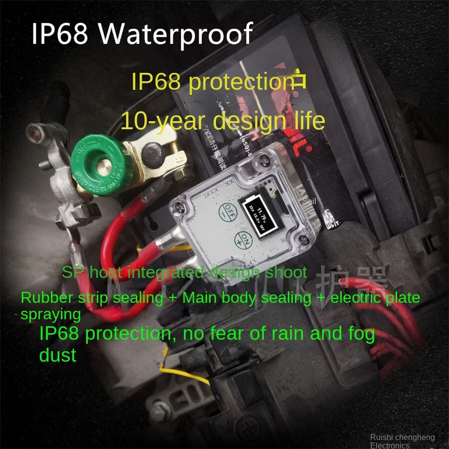 Interruptor maestro de desconexión de corte de batería de 12 V para automóvil con control remoto inalámbrico Foto 4 de 4