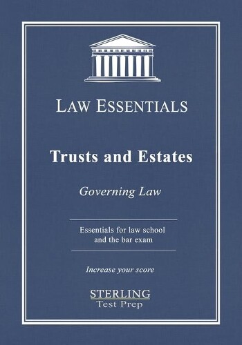 Thumbnail - Sterling Test Prep Frank J Addivin Trusts And Estates, Law Essenti