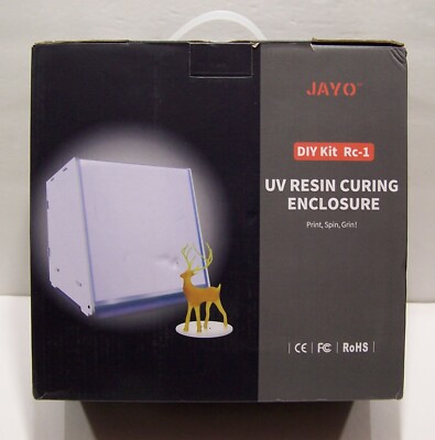 Jayo UV Resin Curing Enclosure DIY Kit RC-1 ~ NEW | eBay Jayo UV Resin Curing Enclosure DIY Kit RC-1 ~ NEW | eBay