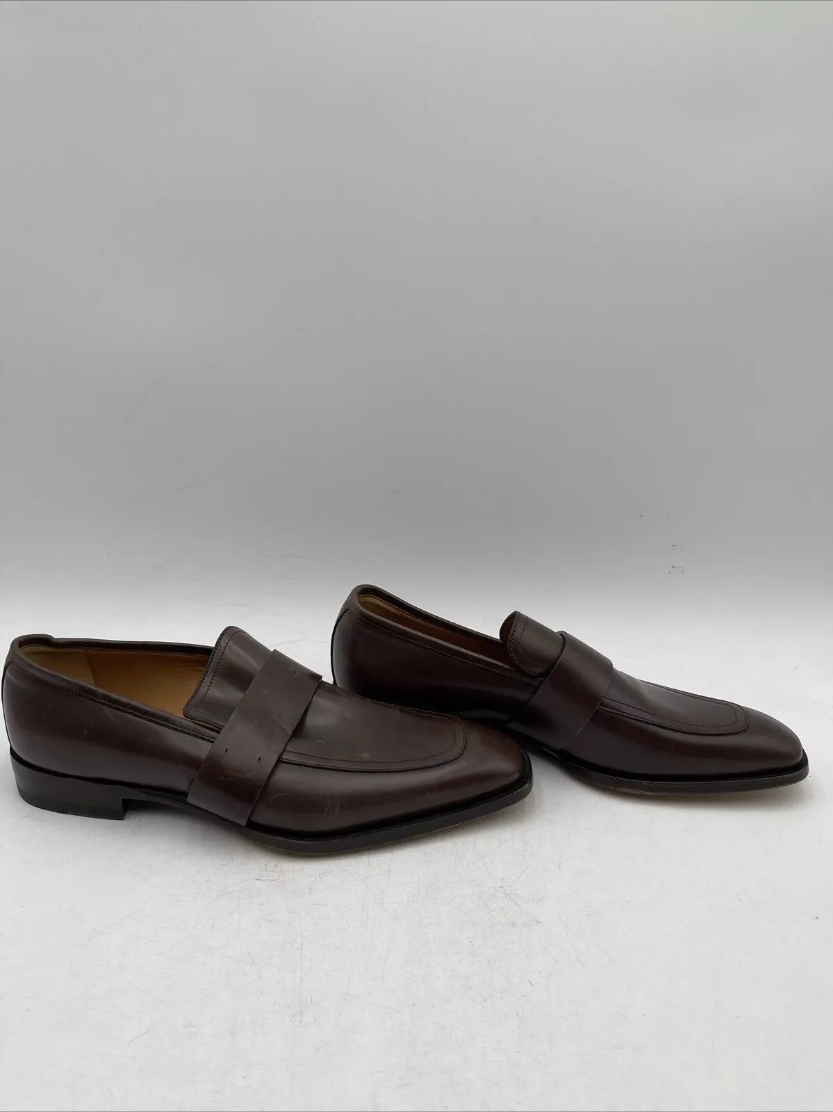 Mocassins homme Gucci marron taille 5,5