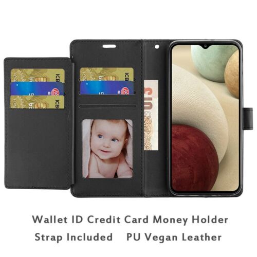 For Samsung Galaxy S21 FE /Fan Edition Wallet Case Leather Card Slot Pouch Cover - Picture 4 of 29