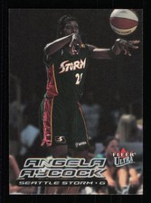 2000 Ultra WNBA #108 Angela Aycock RC  Basketball STORM NM-MT
