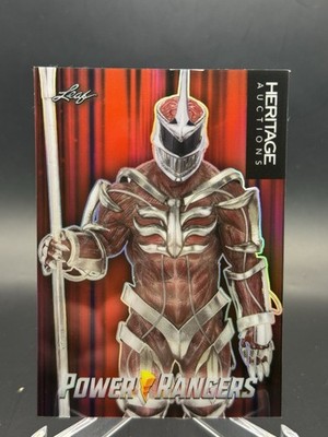 /500 Lord Zedd - Promo - Leaf - Heritage Auction Power Rangers