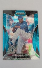 2019 Panini Prizm - Edwin Diaz #9 Blue Mojo Prizm 101/399
