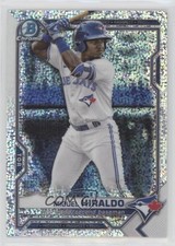 2021 Bowman Draft Chrome Sparkle Refractor Miguel Hiraldo #BDC-98 0yr2