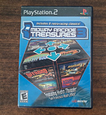 Midway Midway Arcade Treasures 3 PS2 Disc Case Manual NTSC-U/C E Multiplayer