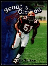 1998 Bowman #SC8 Takeo Spikes Scout's Choice