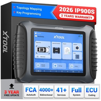XTOOL IP900S Topology Map Car OBD2 Scanner Diagnostic Tool Bidirectional PMI