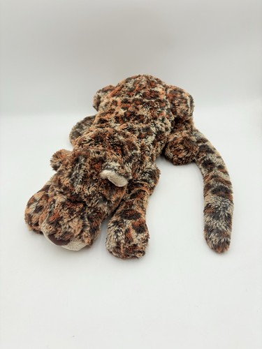 Jellycat Livi Leopard Plüschtier braun gepunktet schwarze Katze London Stofftier 18 Zoll