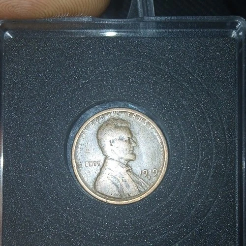 1919 S  Lincoln Wheat Small Cent Bronze Coin San Francisco Mint BN