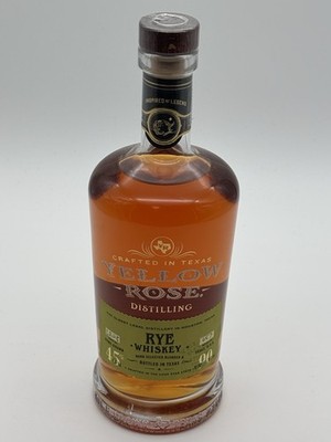 Yellow Rose Texas Rye Whiskey aus den USA - 45 % Vol. / 0,7 Liter
