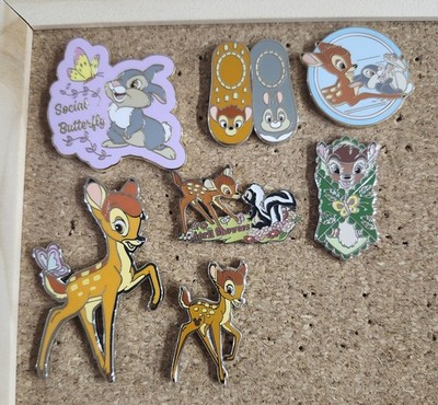 7 Bambi Disney Pins