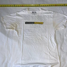 Post Malone Posty Co Shirt Mens Size Medium Beerbongs & Bentleys Crew Neck White