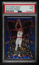 2019 Panini Select Hybrid Blue Disco Prizm 23/25 De'Andre Hunter PSA 9 MINT 1j6