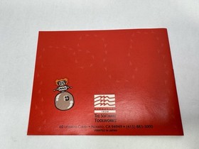 Alfred Chicken NES Instruction Manual Original Mindscape Rare Authentic Mint