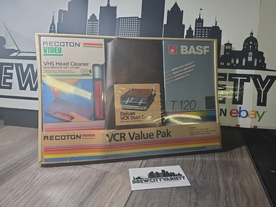  Vintage VHS Video Starter Kit By Recoton Very Rare Factory Sealed