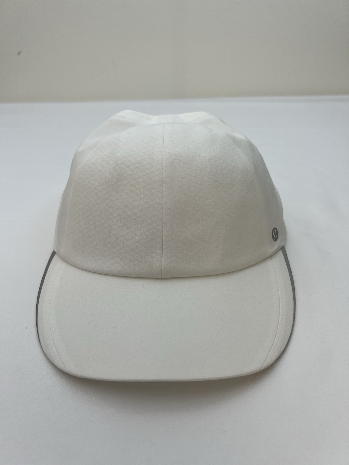 Cappello Lululemon Fast Free Run Taglia Unica Taglia Unica Pony Bianco Nuovo con etichette