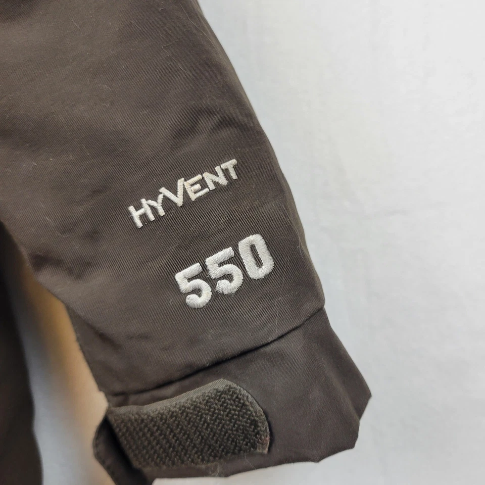 The North Face Hyvent 550 Brown Good Down Parka Jacket Kids Size Large 18 20 - Image 2 of 4