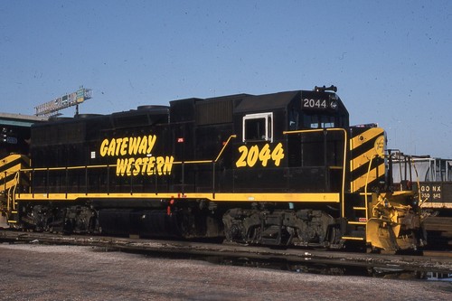 Original Kodachrome GWWR 2044 at Kansas City MO