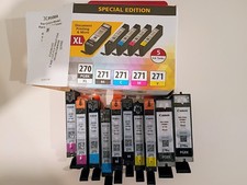 Canon 0319C010 PGI-270XL and CLI-271XL Ink Cartridges 10 Pieces New