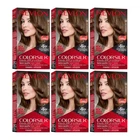 (Pack of 6) - Revlon ColorSilk PermanenHair Color # 50 Light Ash Brown