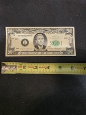 Vintage 2001 George Bush $2001 Dollars Revenge Promissory Novelty Note