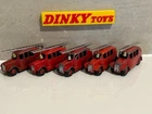 Vintage Dinky Toys Streamlined Fire Engine's x5 for Repair or Restoration #250.